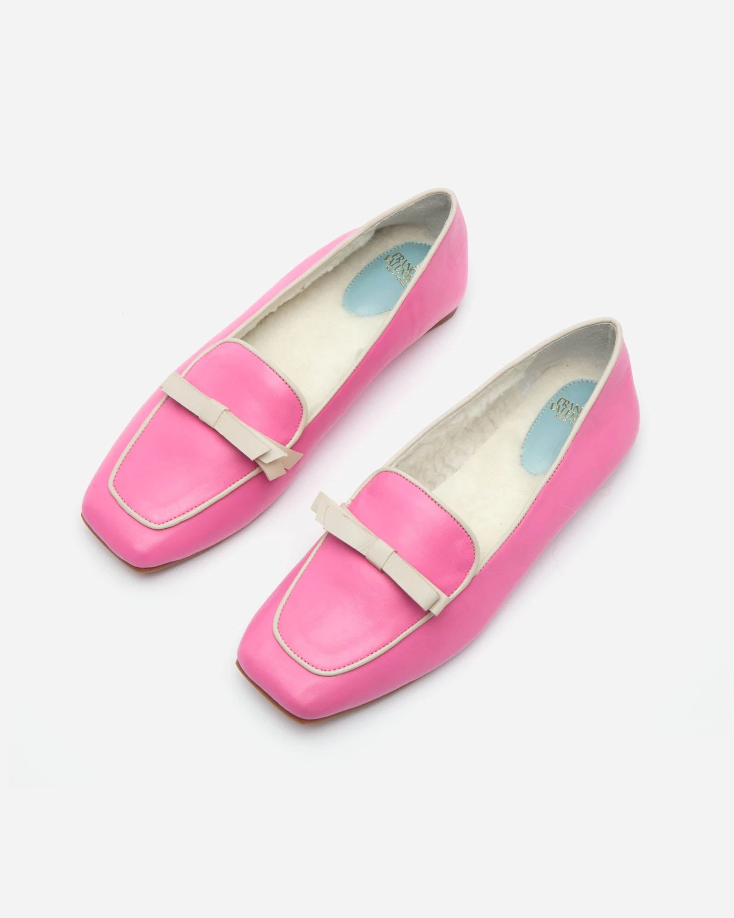 Suzanne Cozy Loafer Nappa Faux Shearling Pink 4 Suzanne Cozy Loafer Nappa Faux Shearling Pink - Image 2