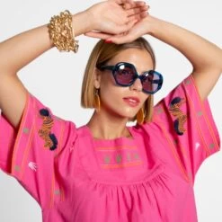 Selima Optique X FV Skip Sunglasses Blue -Clothing Store Selima Skip BLUE 03 8ca65da6 3cf9 4b8c 8dea 6908f292e495