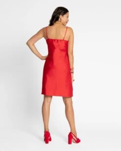 Slip Dress Red -Clothing Store Slip red 03