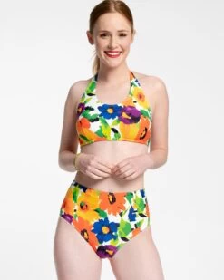 Clothing Store 37 Addy Two Piece Swimsuit Floral Explosion
