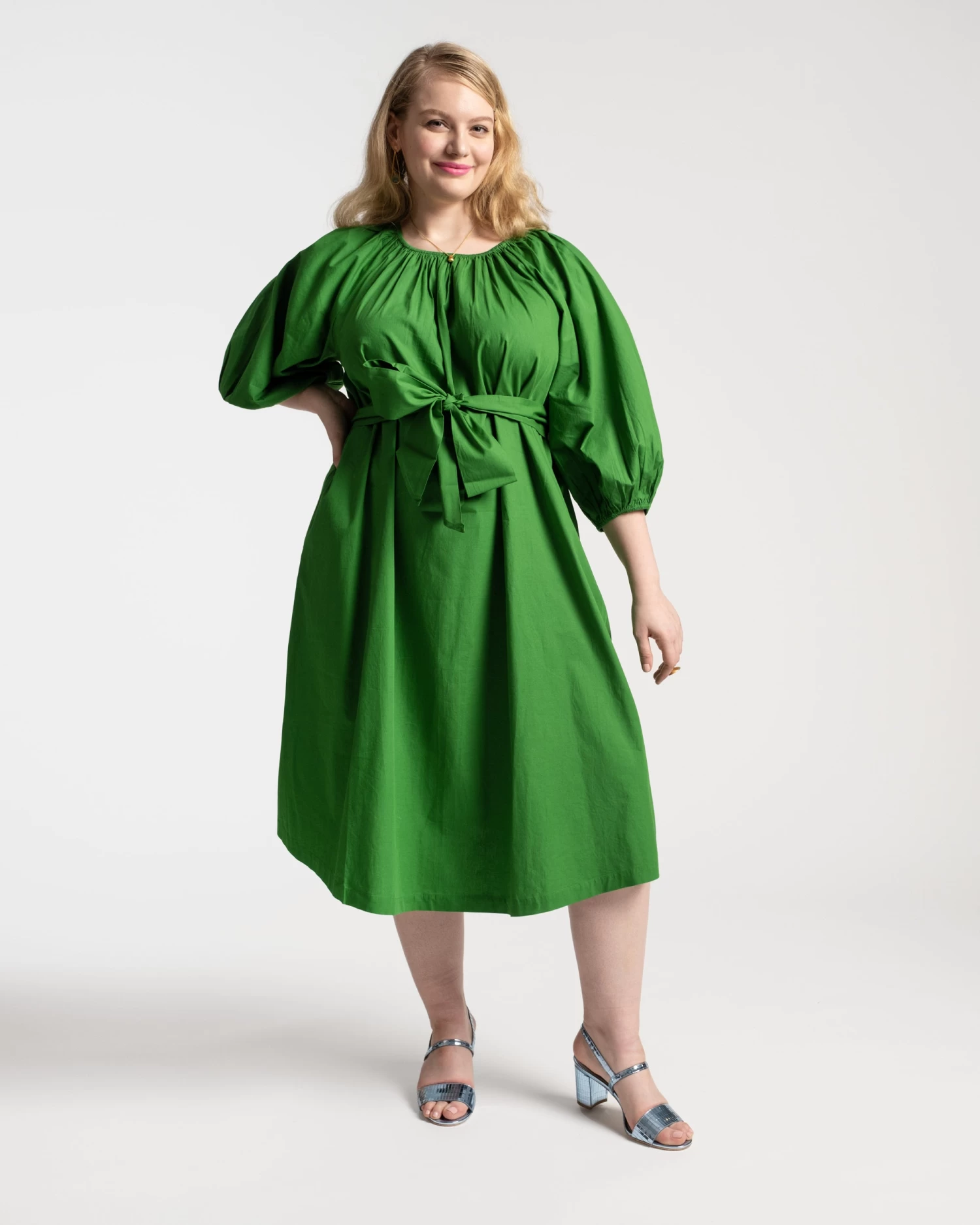 Bliss Midi Dress Green 4 Bliss Midi Dress Green - Image 2