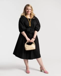 Bliss Midi Dress Black