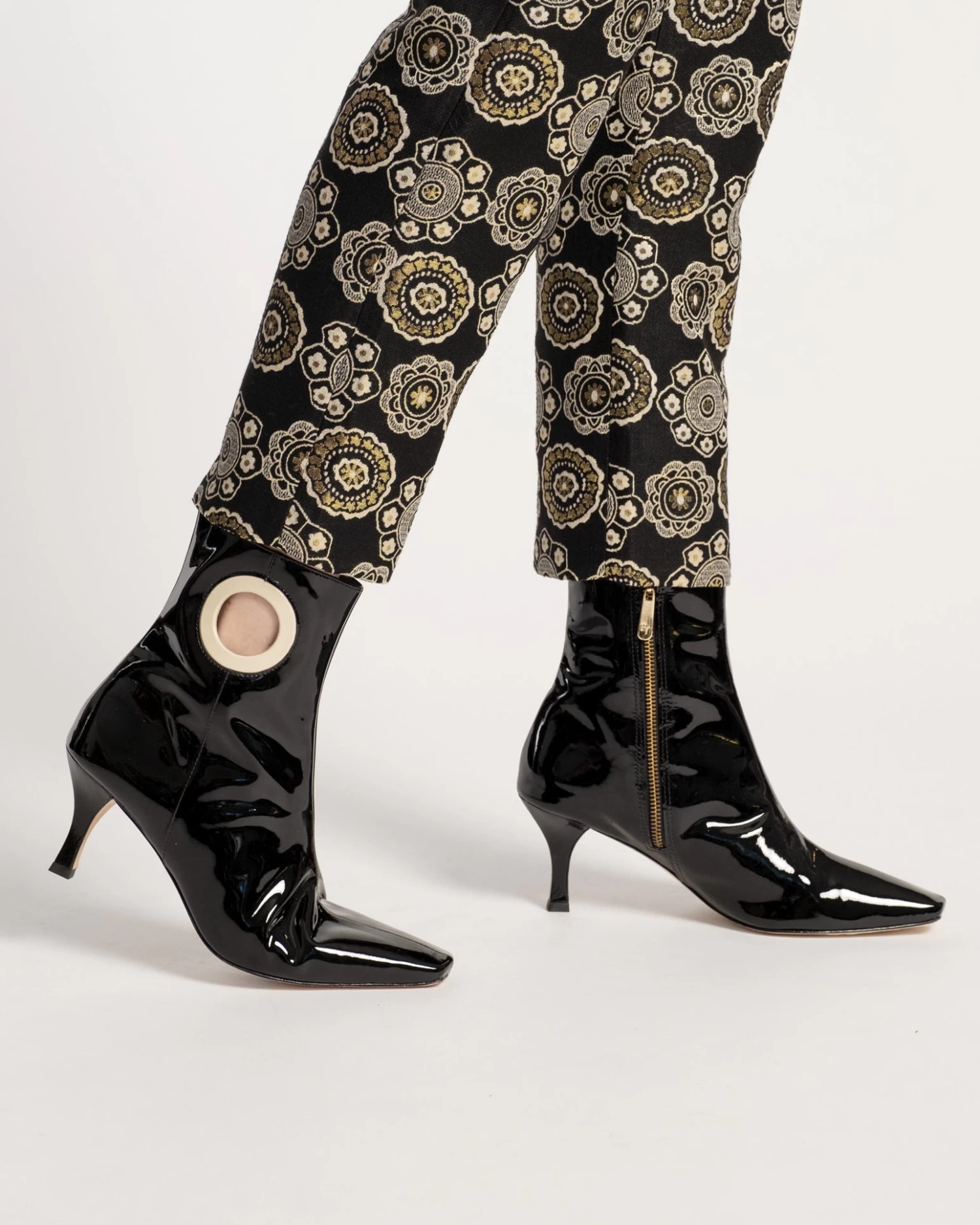 ZsaZsa Boot Soft Patent Black Oyster 3 ZsaZsa Boot Soft Patent Black Oyster