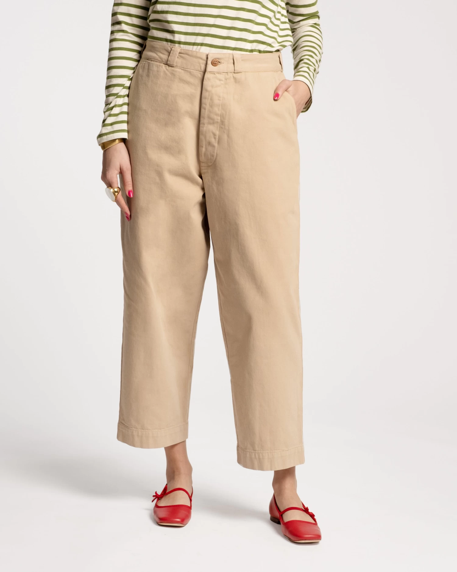 Boyfriend Khaki 4 Boyfriend Khaki - Image 2