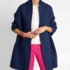 Classic Cable Wrap Colorblock Navy Natural -Clothing Store cable wrap navy b993d210 e706 48bb bd94 644595224610
