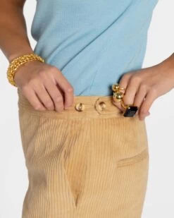 Chloe Corduroy Pant Camel -Clothing Store chloe camel 04 00135229 07d0 4d46 94aa 98ef4334838a