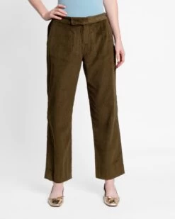 Chloe Corduroy Pant Olive