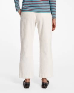 Chloe Corduroy Pant Oyster 8 Chloe Corduroy Pant Oyster -Clothing Store chloe white 03