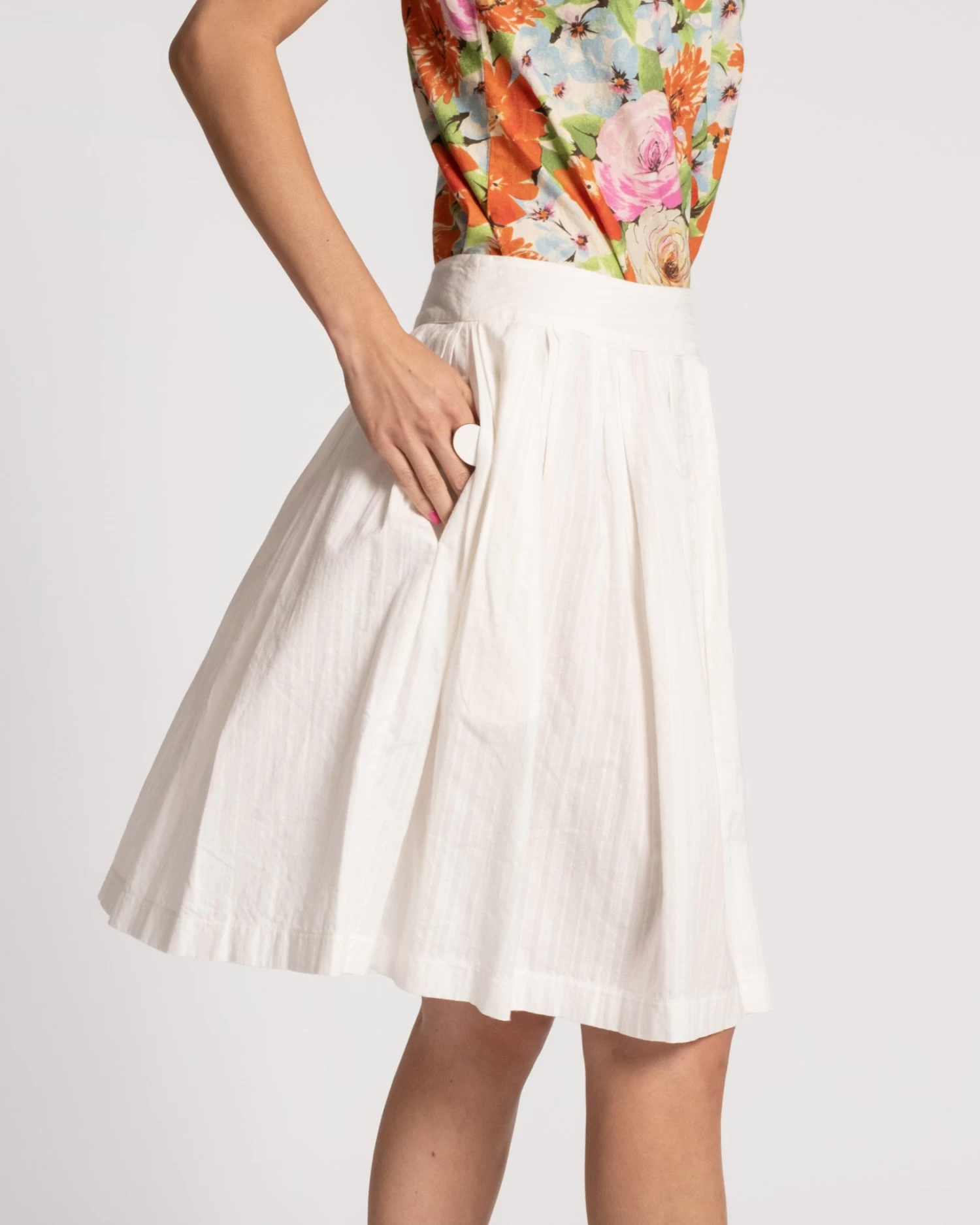Claire Skirt White 3 Claire Skirt White