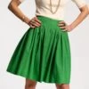 Claire Skirt Green 1 Claire Skirt Green -Clothing Store claire skirt green