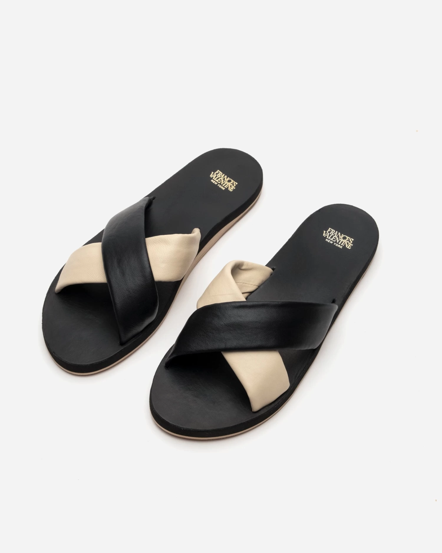 Criss Cross Cloud Slide Nappa Black Oyster 3 Criss Cross Cloud Slide Nappa Black Oyster