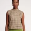 Colette Wool Top Baby Houndstooth