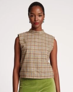 Colette Wool Top Baby Houndstooth