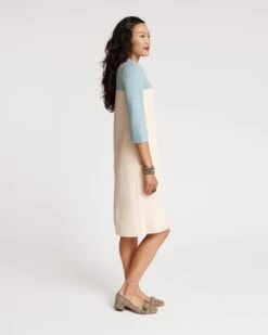 Annie Merino Colorblock Dress -Clothing Store colorblock dress 03