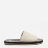 Cloud Slide Sandal Oyster Black