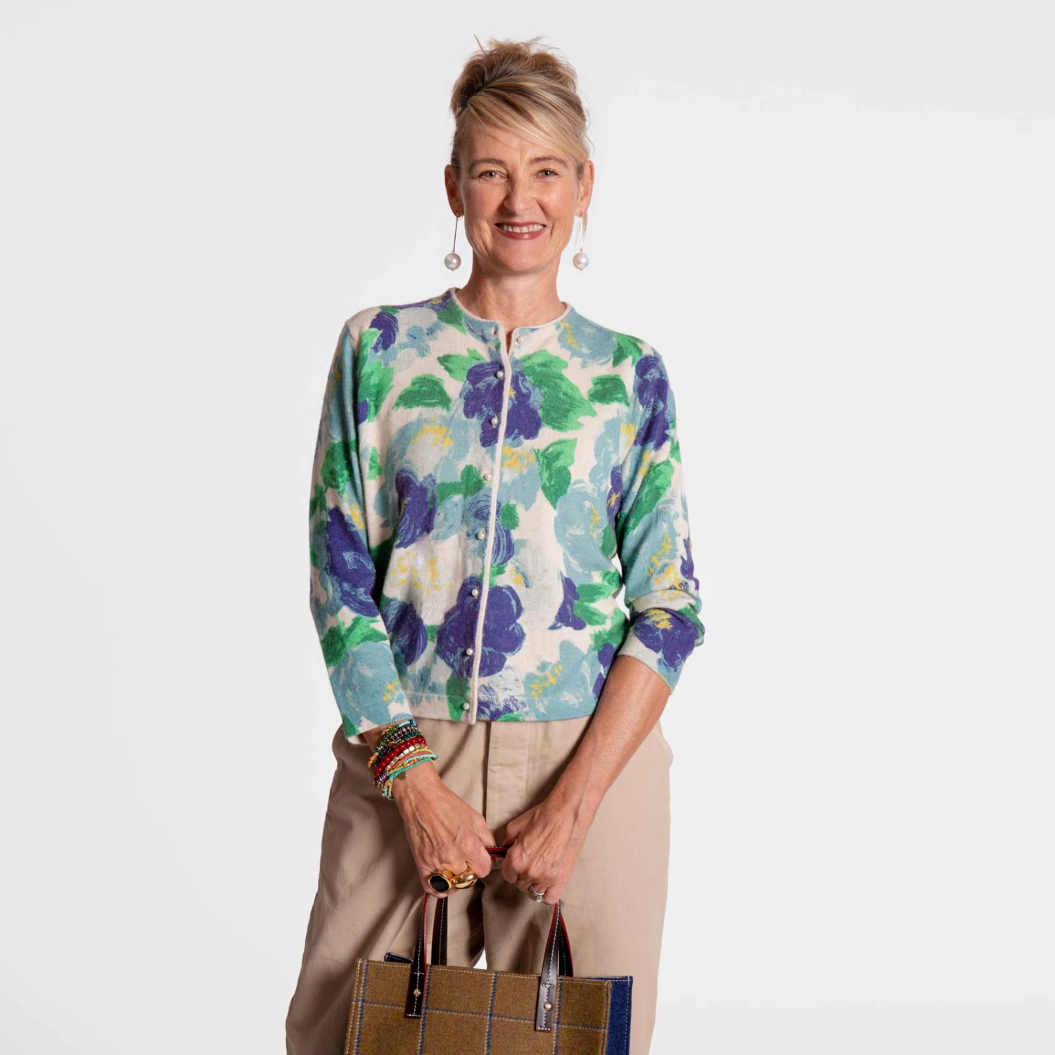 Darling Cardigan Peony Navy 3 Darling Cardigan Peony Navy