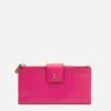 Double Slim Wallet Soft Nappa Pink Oyster -Clothing Store doublezip pink 68d78941 6093 44fc 8f80 596ca2833900
