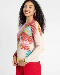 Honey Sweater Venus Multi -Clothing Store floral honey 03 bf14545f 49c1 48e4 aa1d c97e00e63058