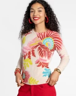 Honey Sweater Venus Multi -Clothing Store floral honey 04 84cf3c72 8f91 4f81 818b 6a3eeb29af89