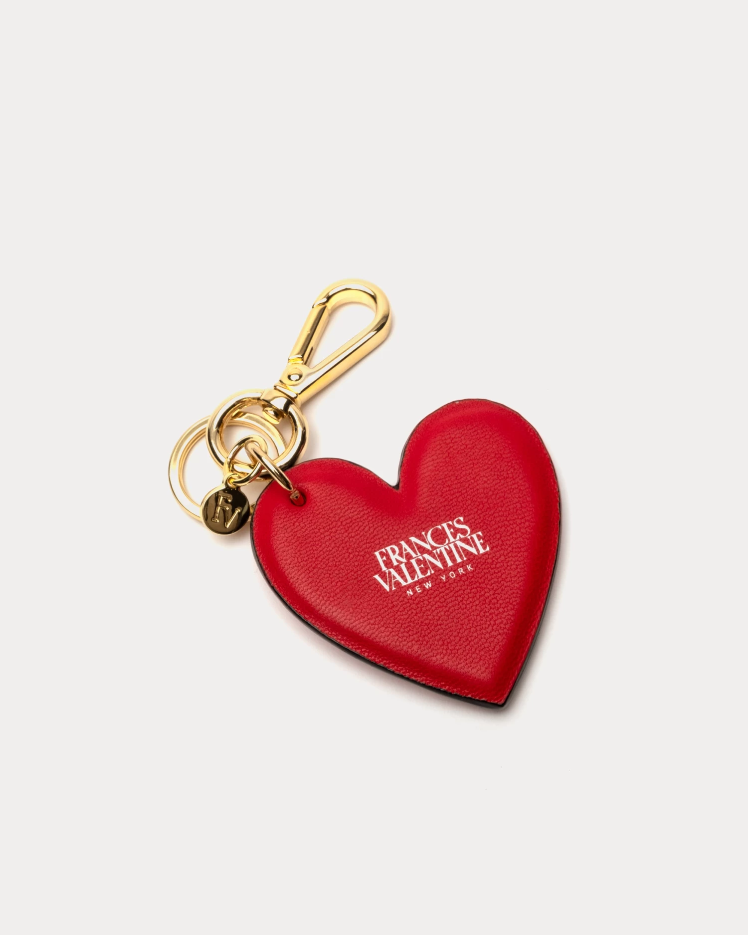 XO Heart Keychain Red 4 XO Heart Keychain Red - Image 2