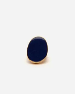 Enamel Palette Ring Navy