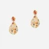 Crochet Teardrop Earring Multi -Clothing Store lavish floral filigree small 560c4859 0d48 410a 8675 6003325d368f
