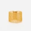 Crochet Mesh Cuff Bracelet Gold 1 Crochet Mesh Cuff Bracelet Gold -Clothing Store lavish plain bracelet 68aaad8e 6d49 4ff0 afc7 80391ab9a478