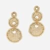 Tiered Crochet Mesh Filigree Earring Gold 1 Tiered Crochet Mesh Filigree Earring Gold -Clothing Store lavish tiered earrings 5534dcf6 6637 46eb 85cf 53ea588c5b8a