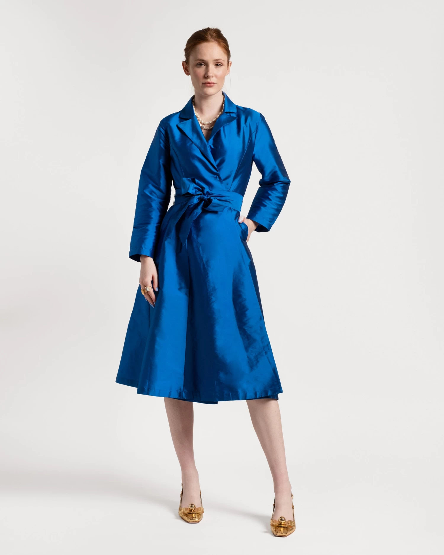 Lucille Wrap Dress Cobalt 7 Lucille Wrap Dress Cobalt - Image 5