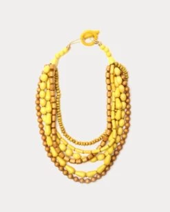 Simone Necklace Yellow
