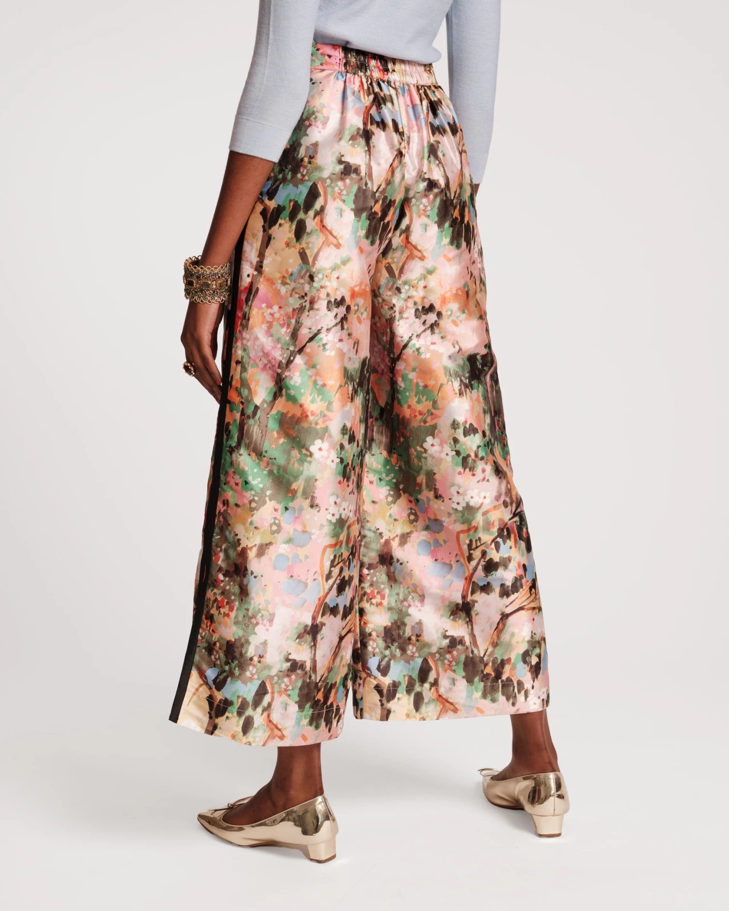 Palazzo Pant Monet Print 6 Palazzo Pant Monet Print - Image 4