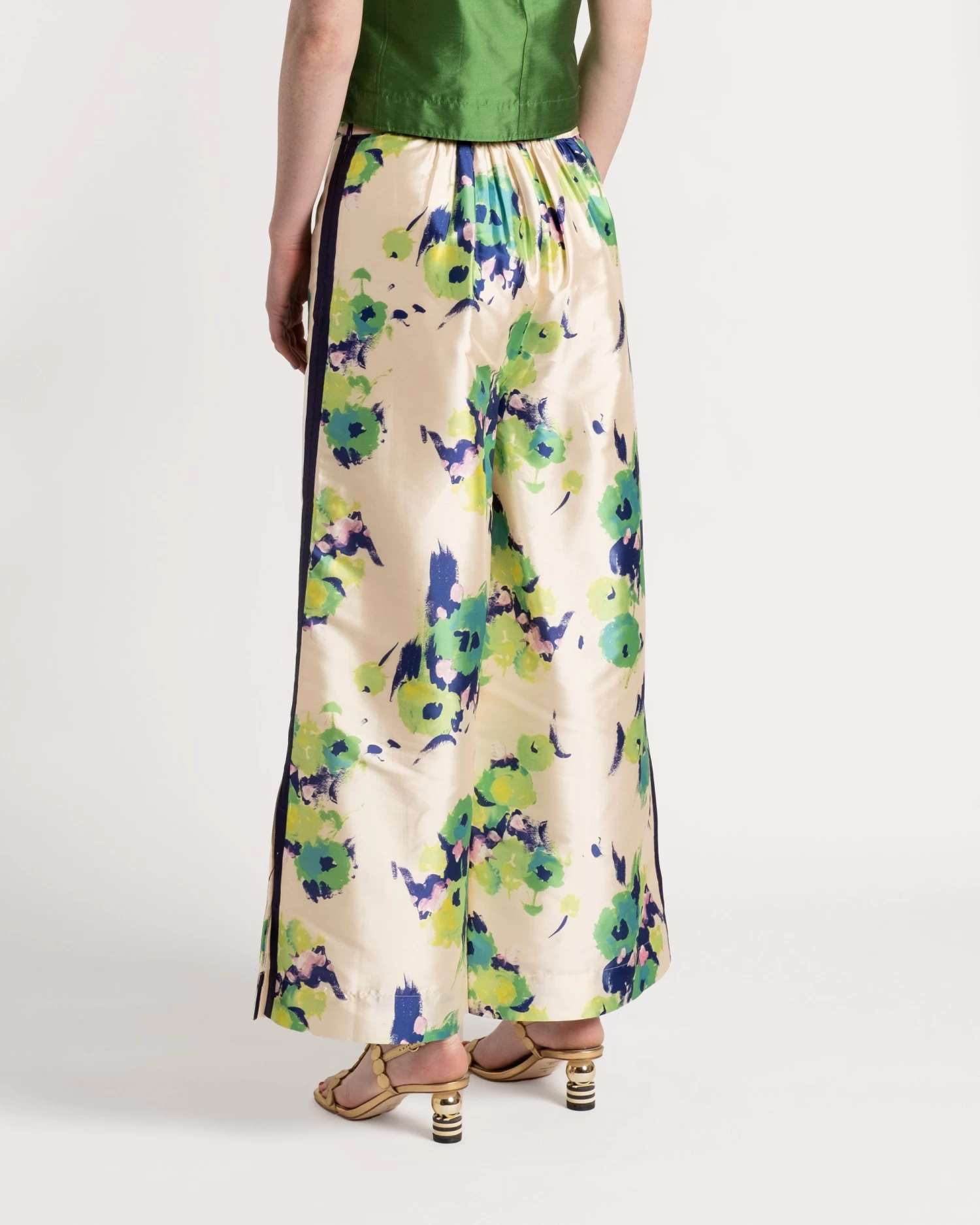 Palazzo Pant Tuileries Oyster Green 8 Palazzo Pant Tuileries Oyster Green - Image 6