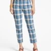 Plaid Petrie Pant Blue