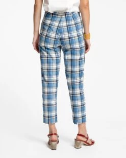 Plaid Petrie Pant Blue 7 Plaid Petrie Pant Blue -Clothing Store petrie plaid 03 be98e778 11f2 4951 9bd4 ef26404e4164