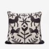 Veracruz Throw Pillow Black -Clothing Store pillow black