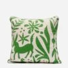 Veracruz Throw Pillow Green -Clothing Store pillow green