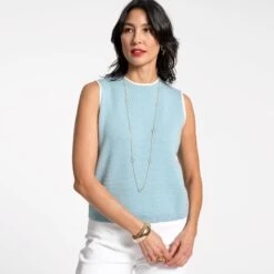 Darling Shell Milano Stitch Light Blue