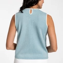 Darling Shell Milano Stitch Light Blue -Clothing Store shell blue 03
