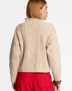 Wool Fisherman Skipper Pullover Natural -Clothing Store skipper natural 05 813c8b87 0e82 4e1d 92e7 67b9b9019fde