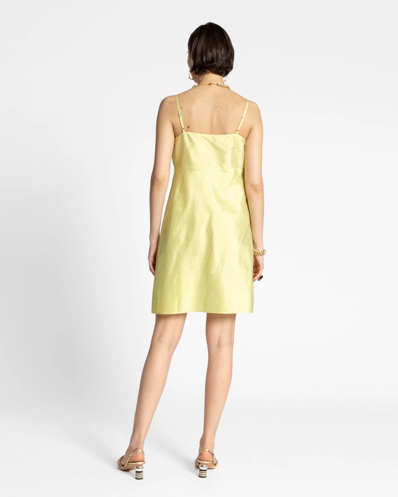 Slip Dress Celery 6 Slip Dress Celery - Image 4