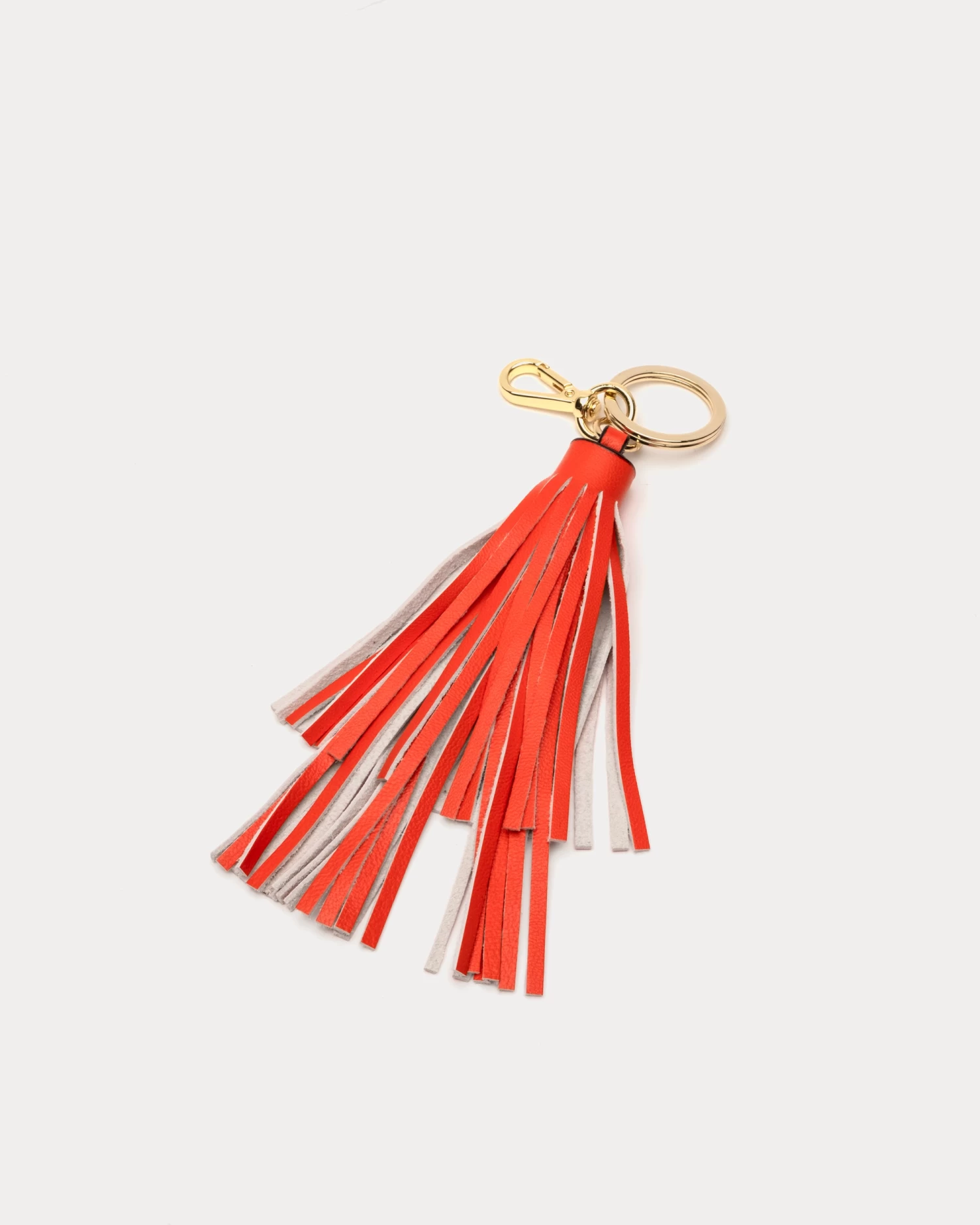 Tassel Key Chain Orange 4 Tassel Key Chain Orange - Image 2