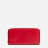 Zip Around Continental Wallet Soft Nappa Red Oyster -Clothing Store washington zip red 74ecb44e b216 44cc bbe4 991a104958b5
